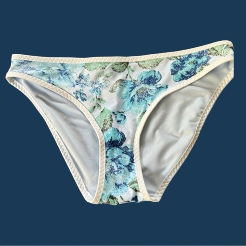 Aerie Floral Bikini Bottoms Size XS NWT